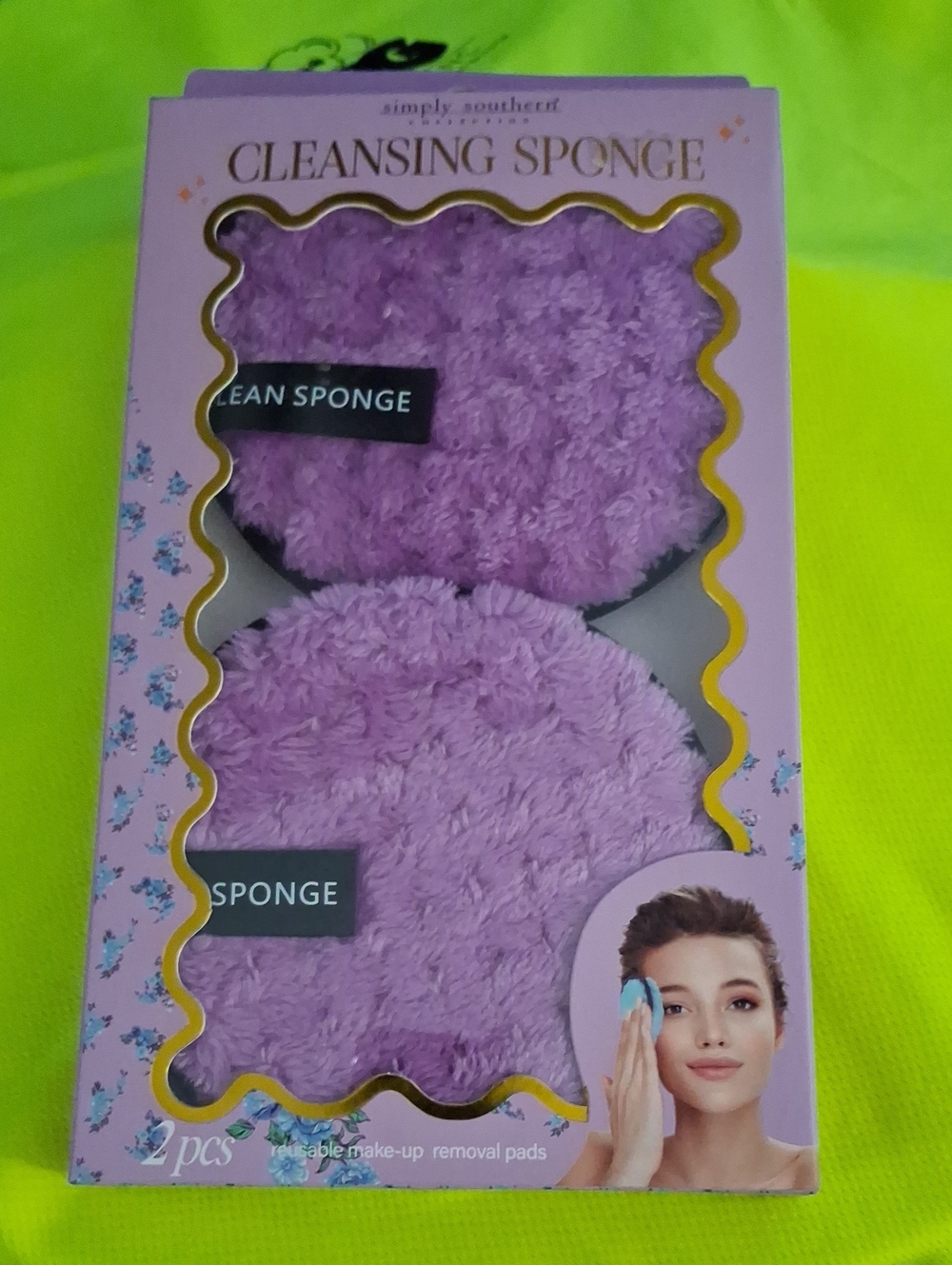 Simply Southern Purple Plush Cleansing Pads (2 Pack)